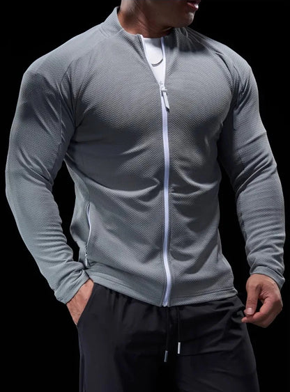 Gray Quick Dry Sports Jacket