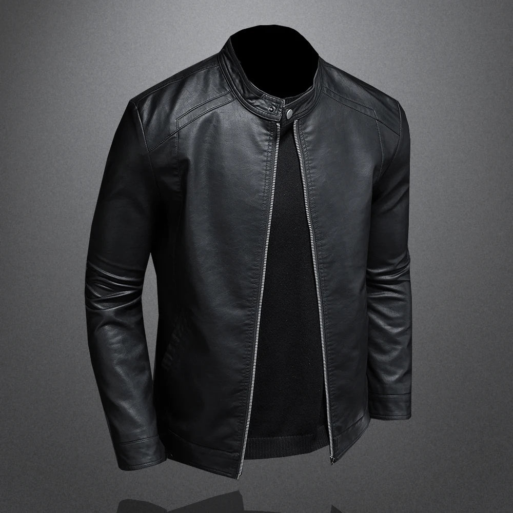 Black Suede Leather Jacket