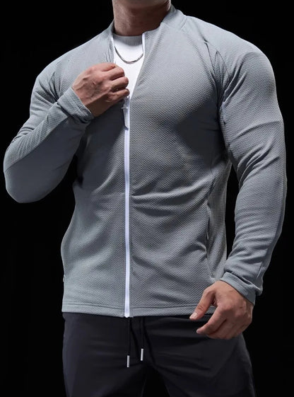 Gray Quick Dry Sports Jacket